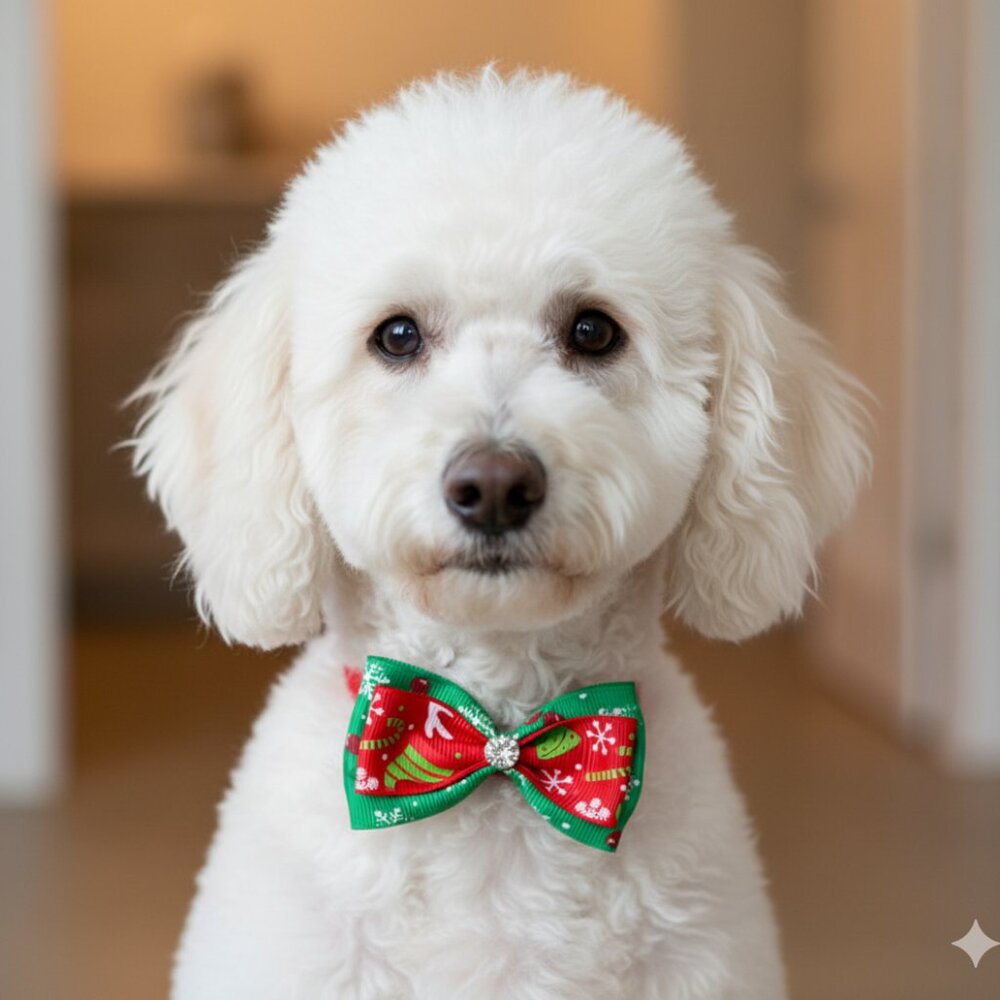 Christmas Pet Bow Tie